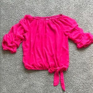 Hot Pink Top